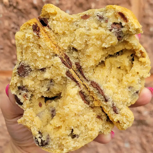 Larger Than Life Gourmet Gluten Free Chocolate Chip Cookie