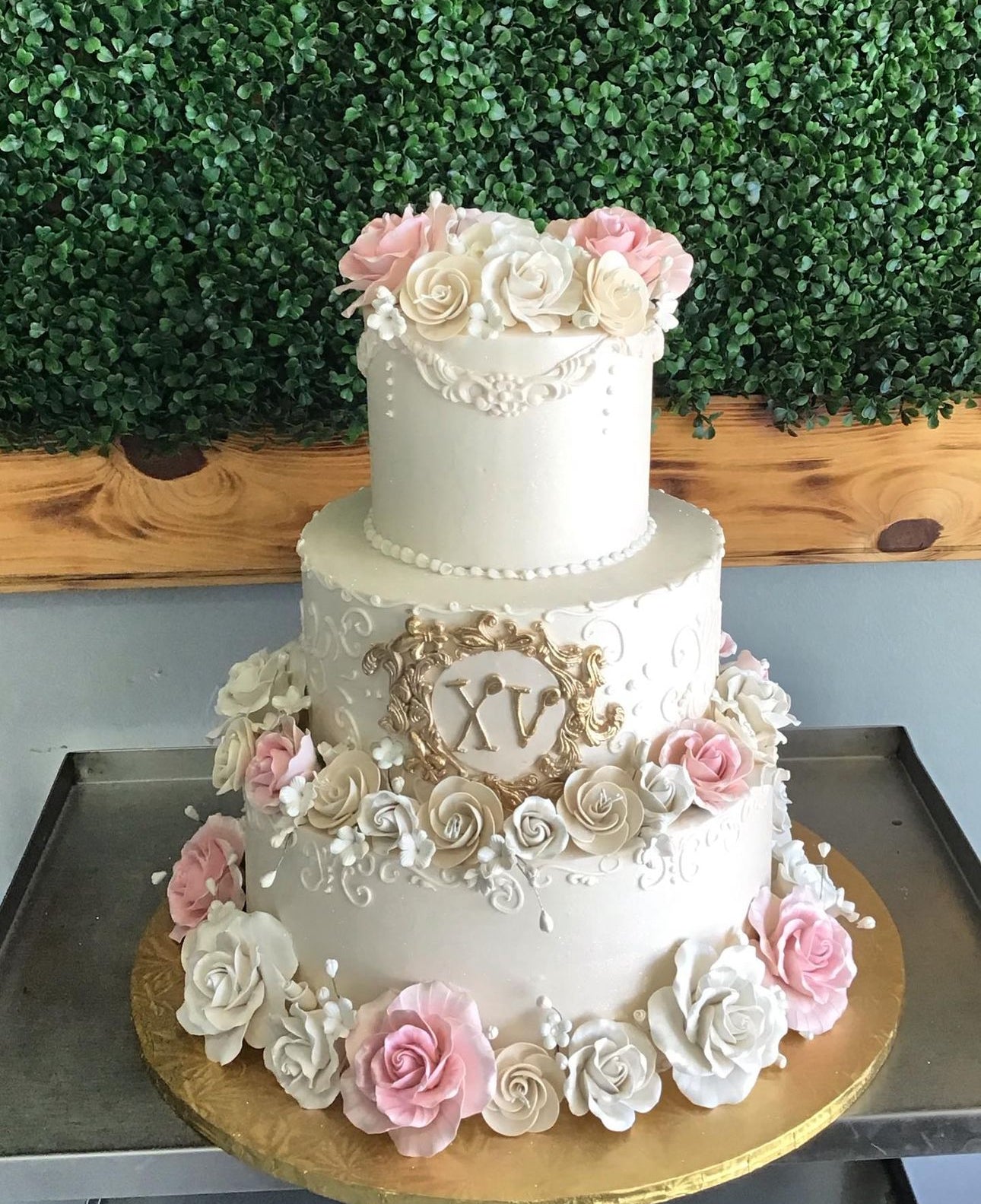 3 tier Custom Buttercream Cake