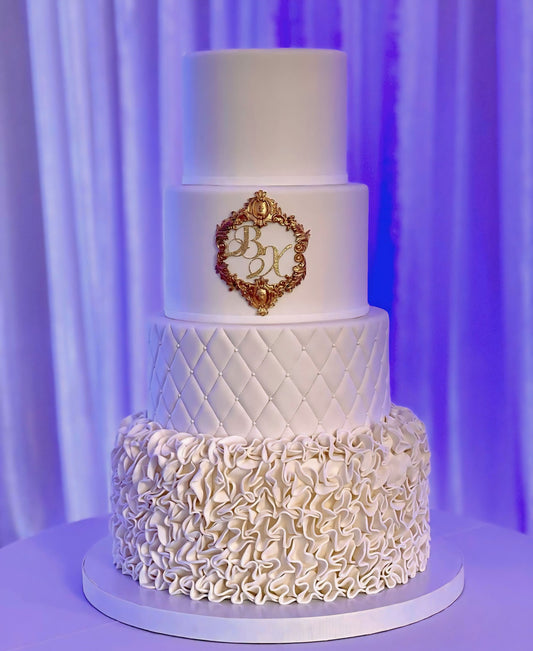 3 Tier Wedding/ Quince Cake