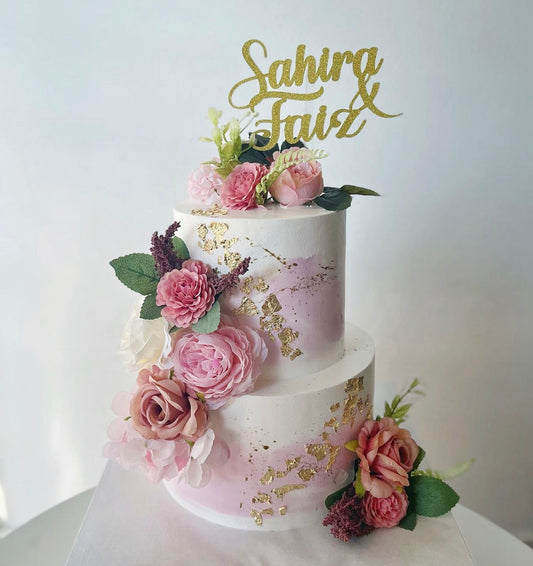2 tier Wedding/Quince Cakes
