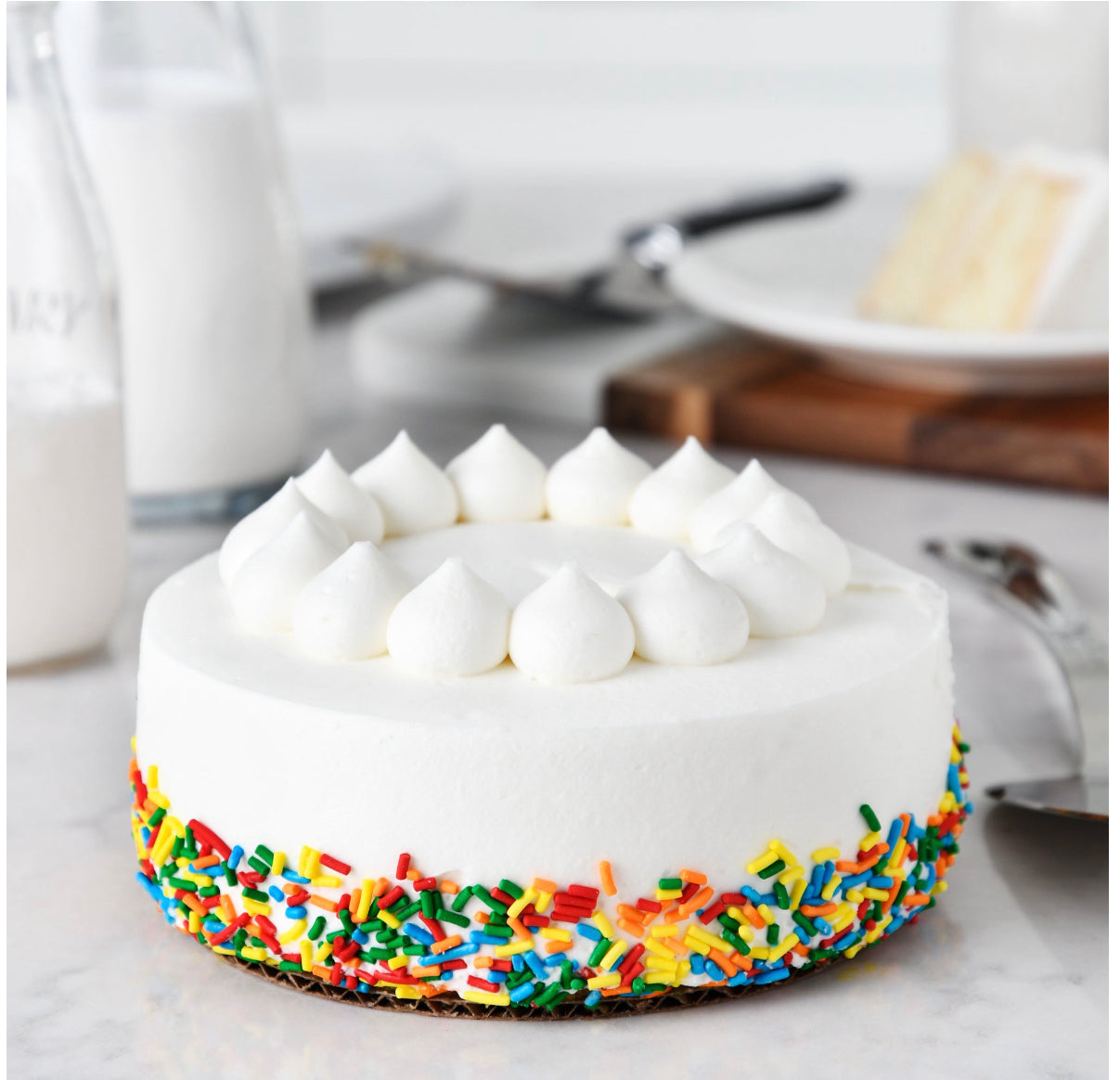 Mini 6 inch Vanilla/ Buttercream Celebration Cake